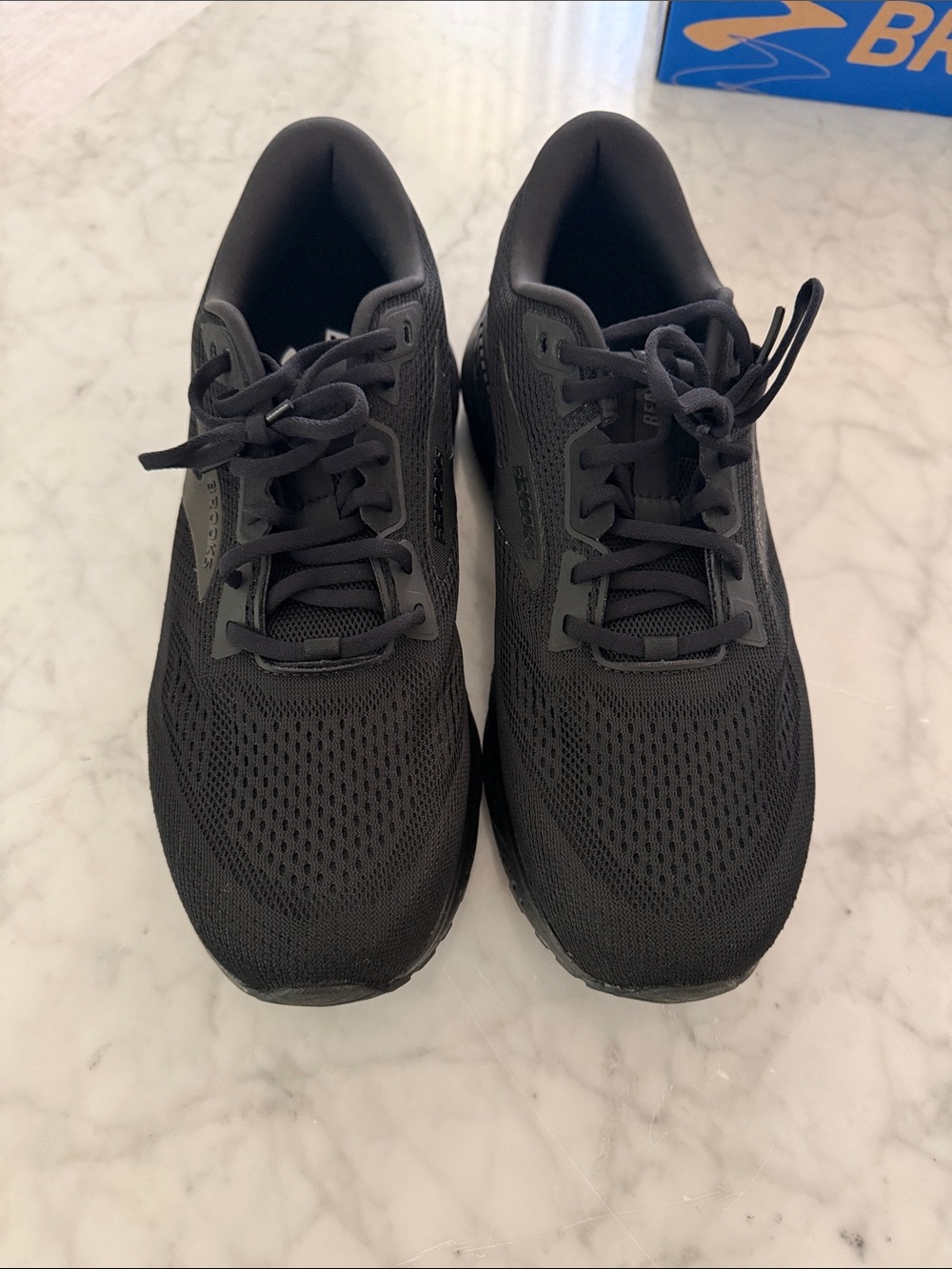 Brooks Men's Black Breathable Athletic Running Shoes